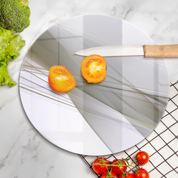 Deska kuchenna szklana Abstrakcja linie design