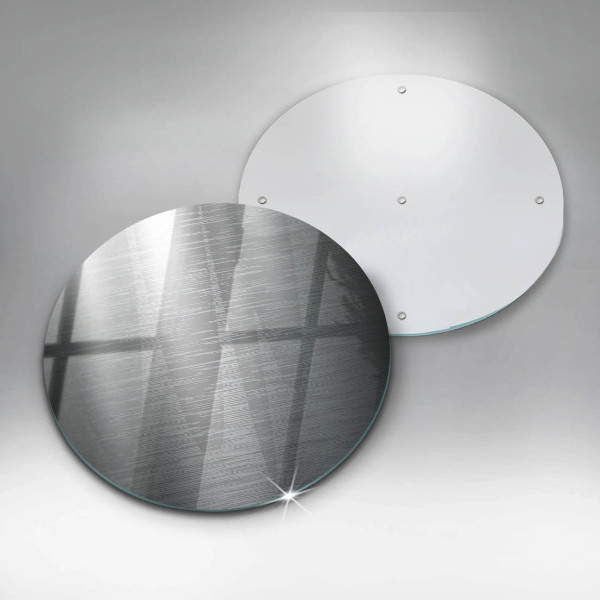 Deska kuchenna szklana Tekstura metal