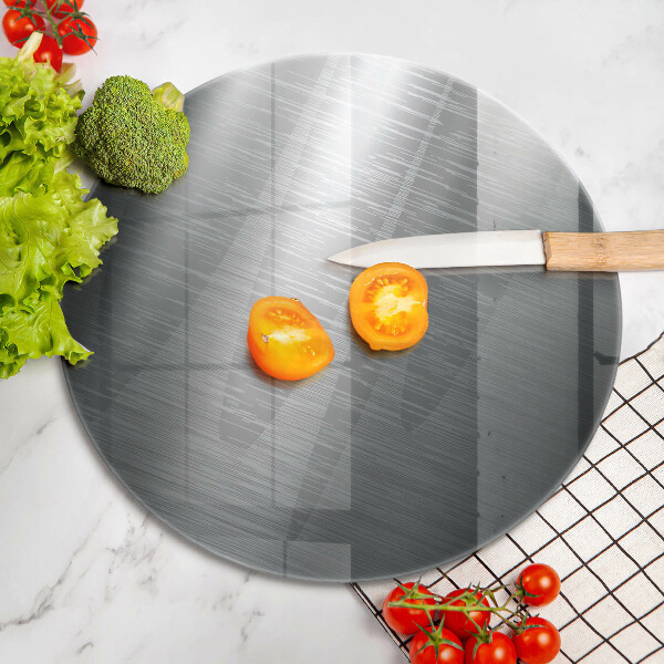 Deska kuchenna szklana Tekstura metal