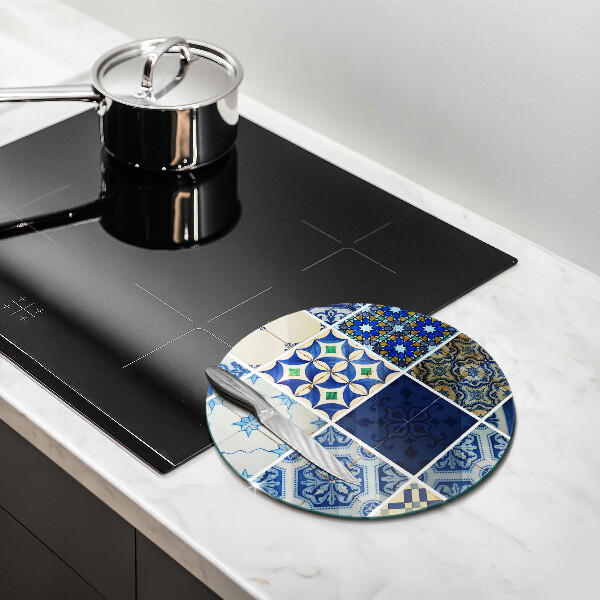 Deska kuchenna szklana Ozdobne kafelki płytki