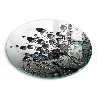 Deska kuchenna szklana Dmuchawce i rosa