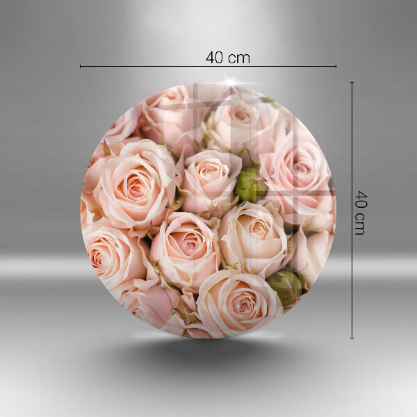 Deska kuchenna szklana Bukiet delikatne róże