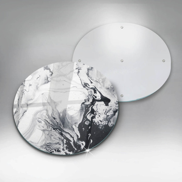 Deska kuchenna szklana Abstrakcja tusz