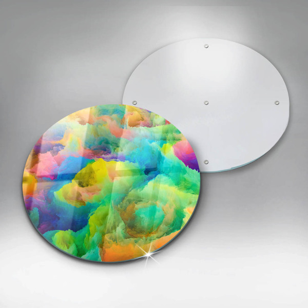 Deska kuchenna szklana Barwna abstrakcja