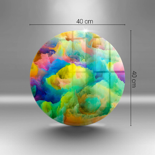 Deska kuchenna szklana Barwna abstrakcja