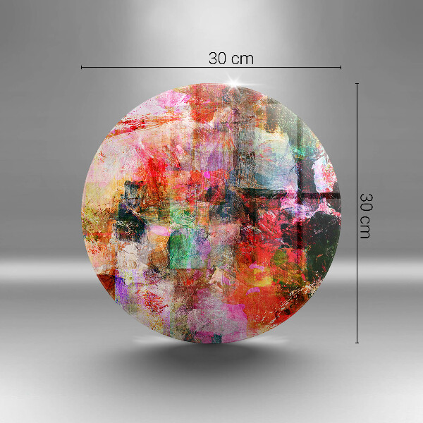 Deska kuchenna szklana Abstrakcja farby