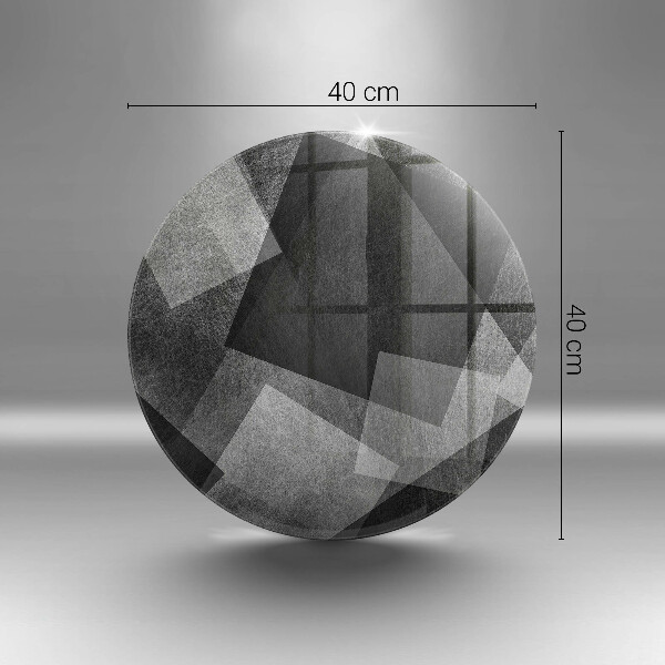 Szklana deska kuchenna Geometryczna abstrakcja
