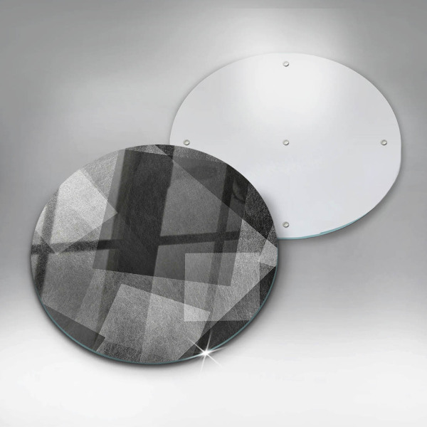 Szklana deska kuchenna Geometryczna abstrakcja