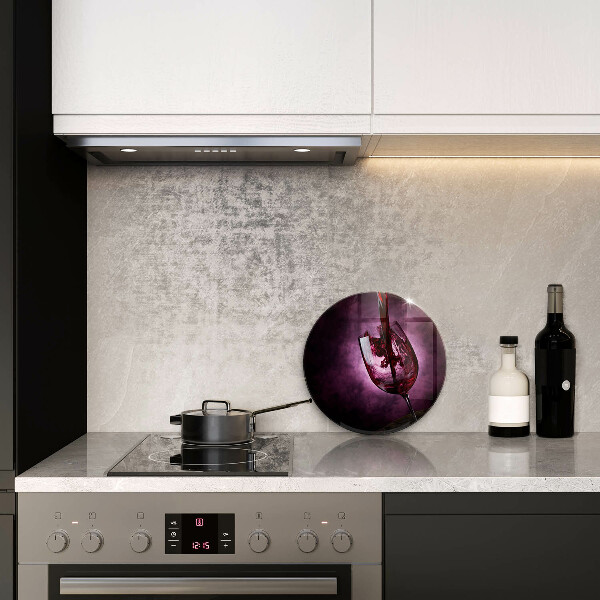 Deska kuchenna szklana Kieliszek wina