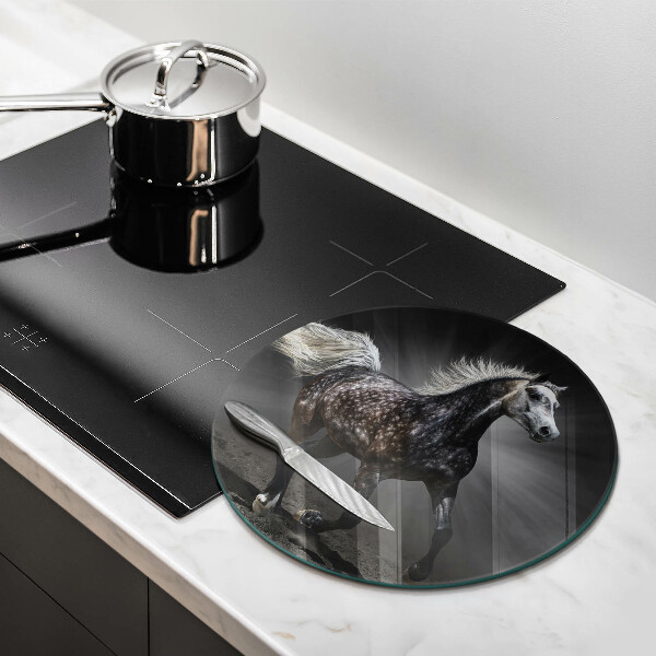 Deska kuchenna szklana Koń w galopie