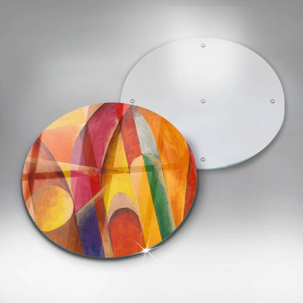 Deska kuchenna szklana Kolorowa abstrakcja