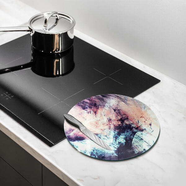 Deska kuchenna szklana Malowana abstrakcja