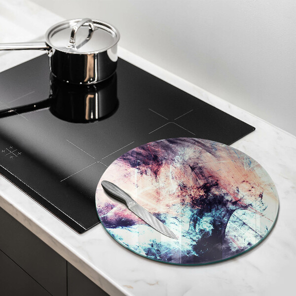 Deska kuchenna szklana Malowana abstrakcja