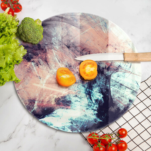 Deska kuchenna szklana Malowana abstrakcja