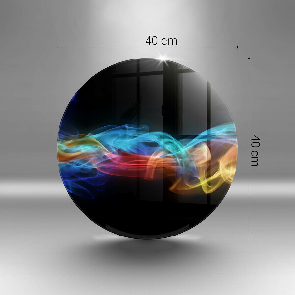 Deska kuchenna szklana Kolorowy dym