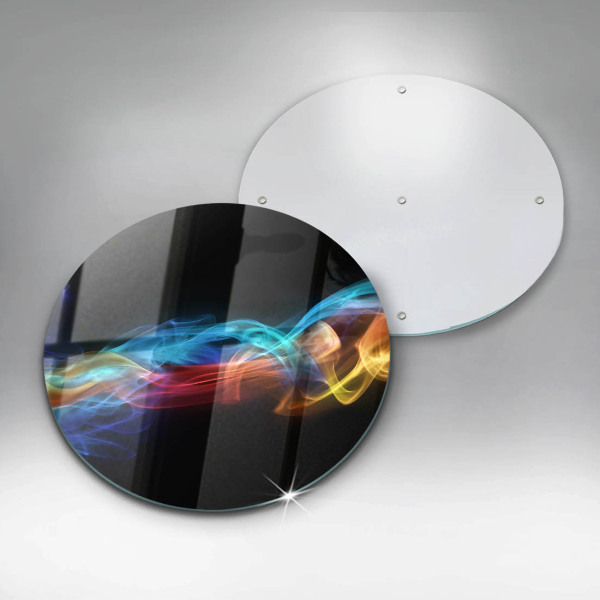 Deska kuchenna szklana Kolorowy dym