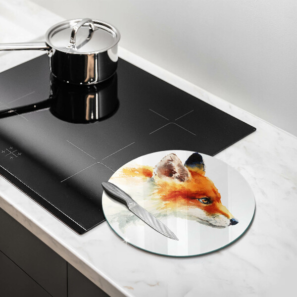 Deska kuchenna szklana Malowany lis