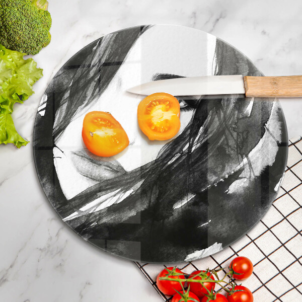 Deska kuchenna szklana Twarz kobiety