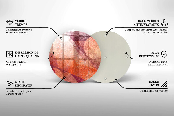 Deska kuchenna szklana Sztuka abstrakcyjna