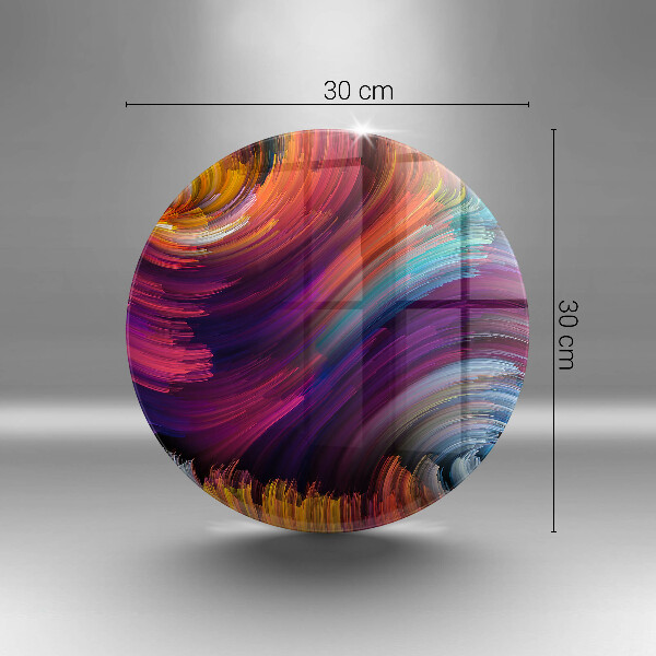 Deska kuchenna szklana Kolorowe pasemka