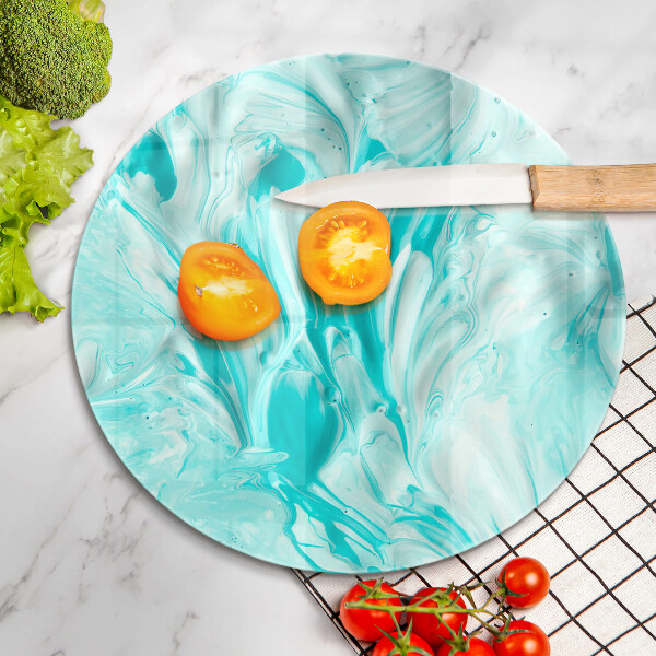 Deska kuchenna szklana Farby abstrakcja