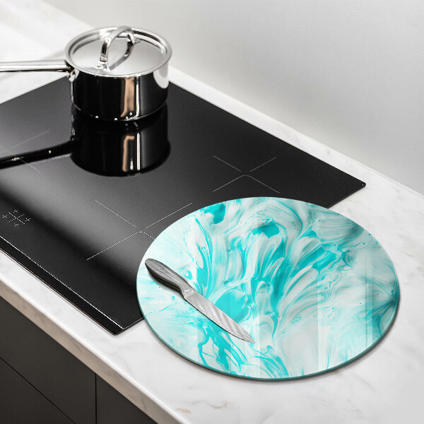 Deska kuchenna szklana Farby abstrakcja