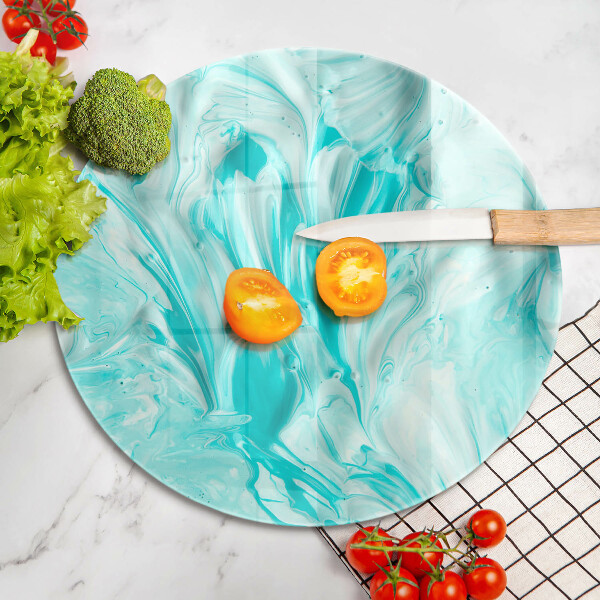 Deska kuchenna szklana Farby abstrakcja