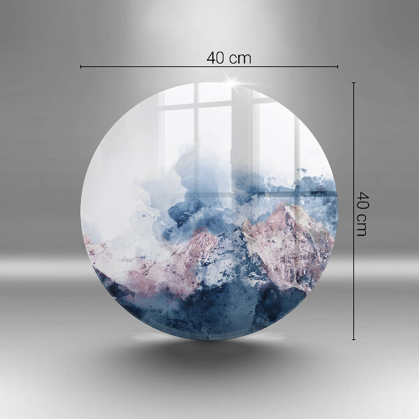 Deska kuchenna szklana Abstrakcja malowane góry