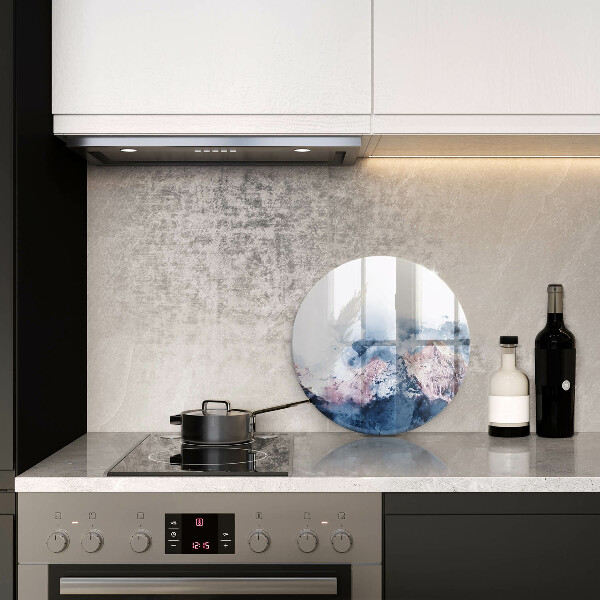 Deska kuchenna szklana Abstrakcja malowane góry