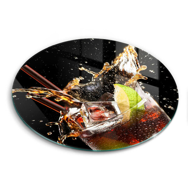 Deska kuchenna szklana Drink z lodem