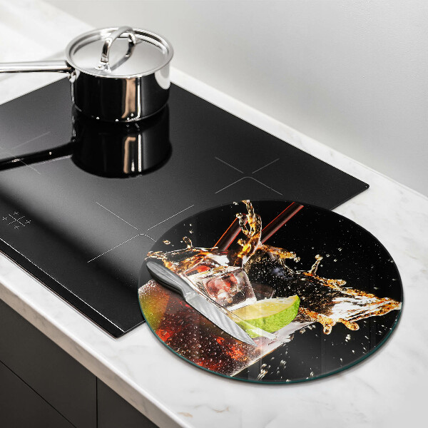 Deska kuchenna szklana Drink z lodem