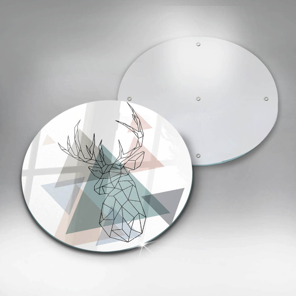 Deska kuchenna szklana Abstrakcyjny jeleń