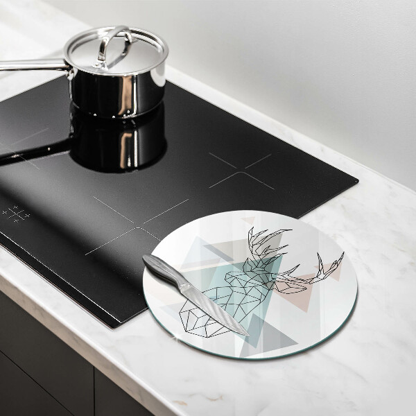 Deska kuchenna szklana Abstrakcyjny jeleń