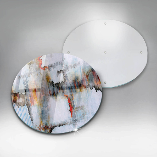 Deska kuchenna szklana Farby abstrakcja