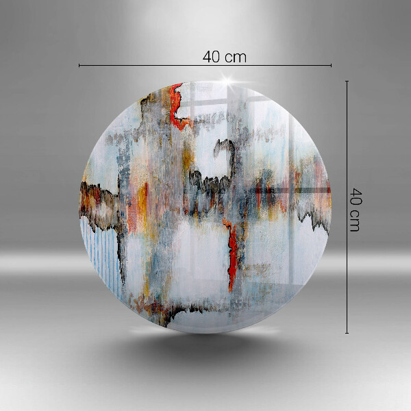 Deska kuchenna szklana Farby abstrakcja