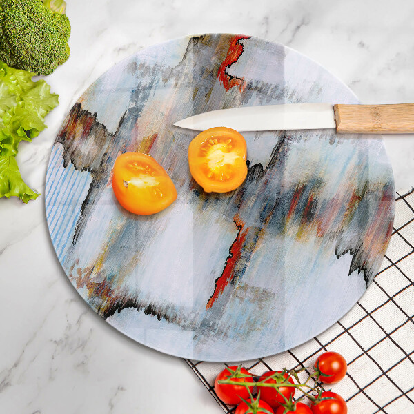 Deska kuchenna szklana Farby abstrakcja