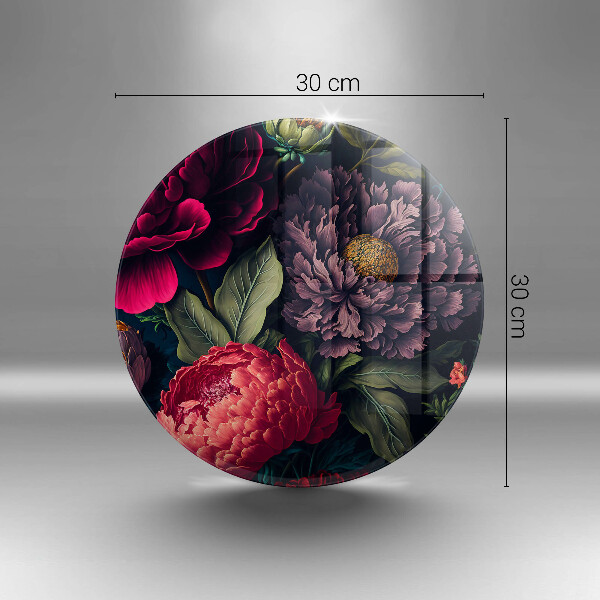 Deska kuchenna szklana Piękne kwiaty