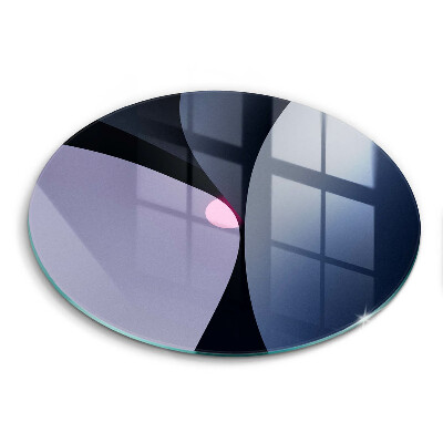 Deska kuchenna szklana Abstrakcja kształty