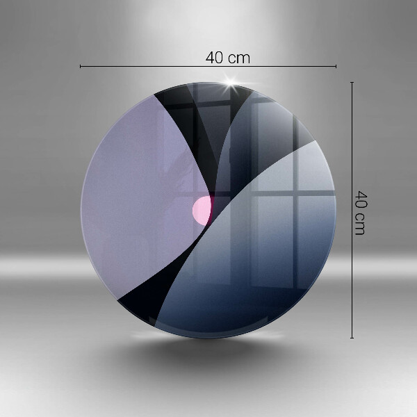 Deska kuchenna szklana Abstrakcja kształty