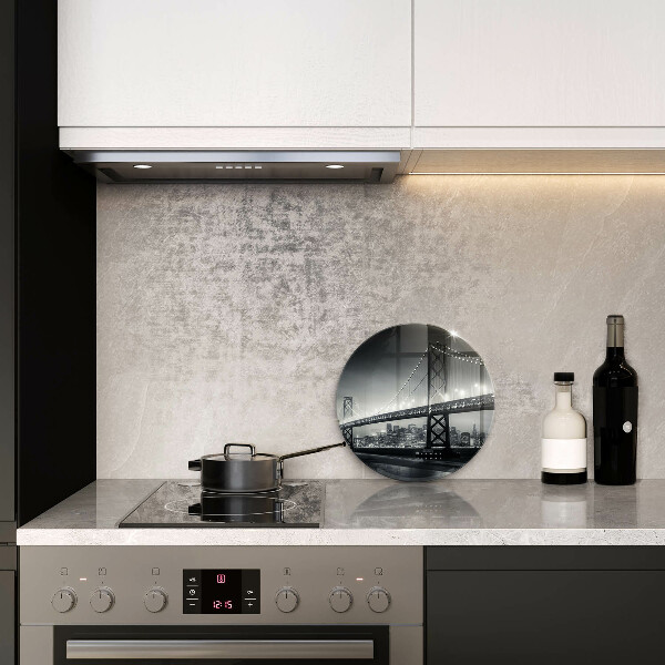 Deska kuchenna szklana Most Benjamina Franklina