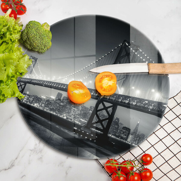 Deska kuchenna szklana Most Benjamina Franklina