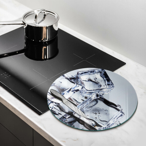 Deska kuchenna szklana Kostki lodu