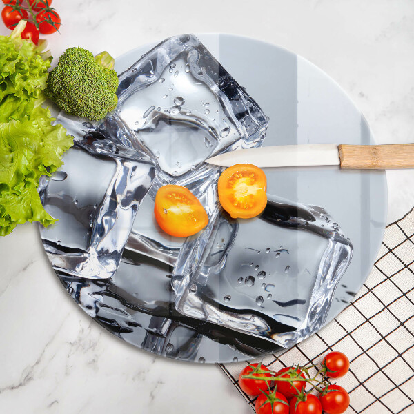 Deska kuchenna szklana Kostki lodu