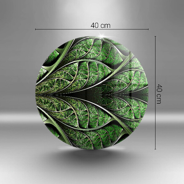 Deska kuchenna szklana Struktura liść żyłki