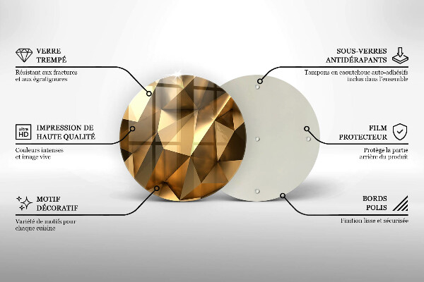 Deska kuchenna szklana Tło abstrakcja struktura