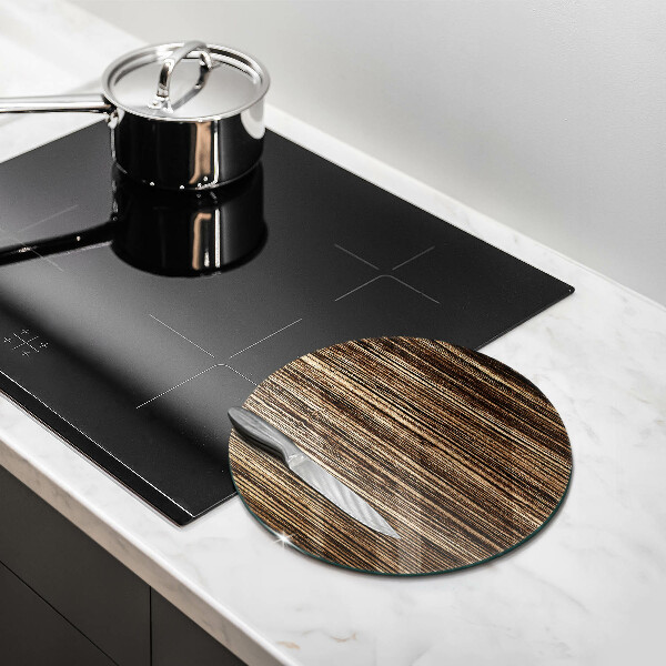 Deska kuchenna szklana Tekstura drewna