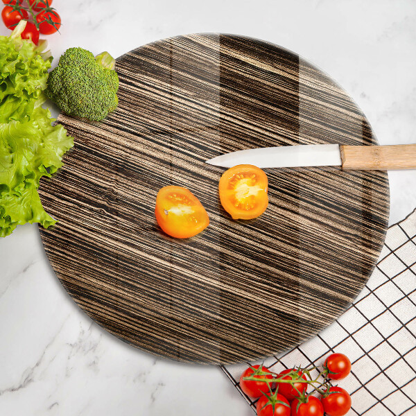 Deska kuchenna szklana Tekstura drewna