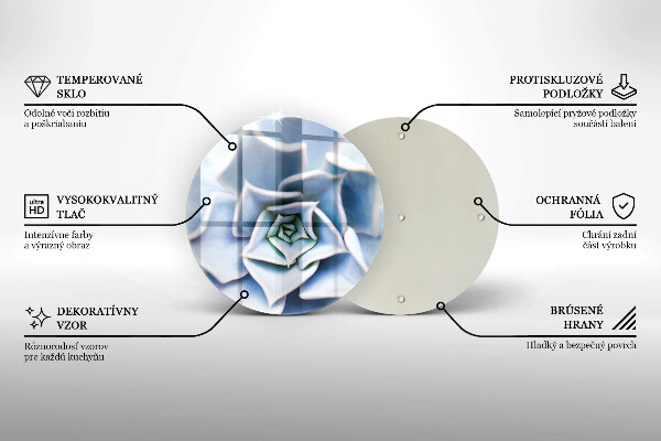 Deska kuchenna szklana Roślina kwiat