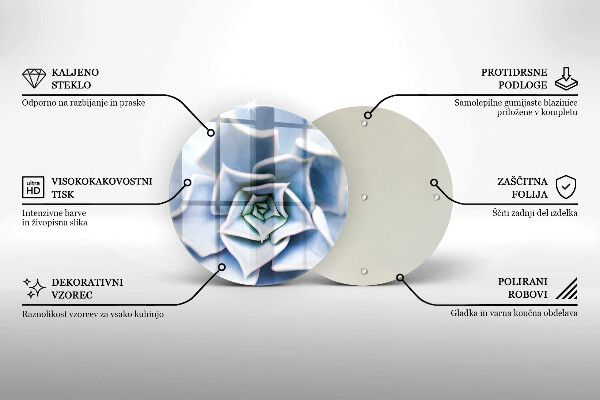 Deska kuchenna szklana Roślina kwiat