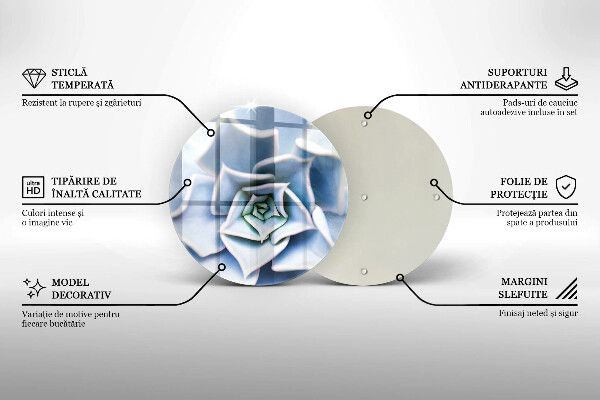 Deska kuchenna szklana Roślina kwiat